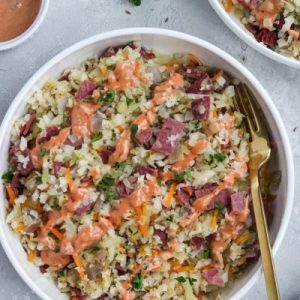 Low Carb Rueben in a Bowl
